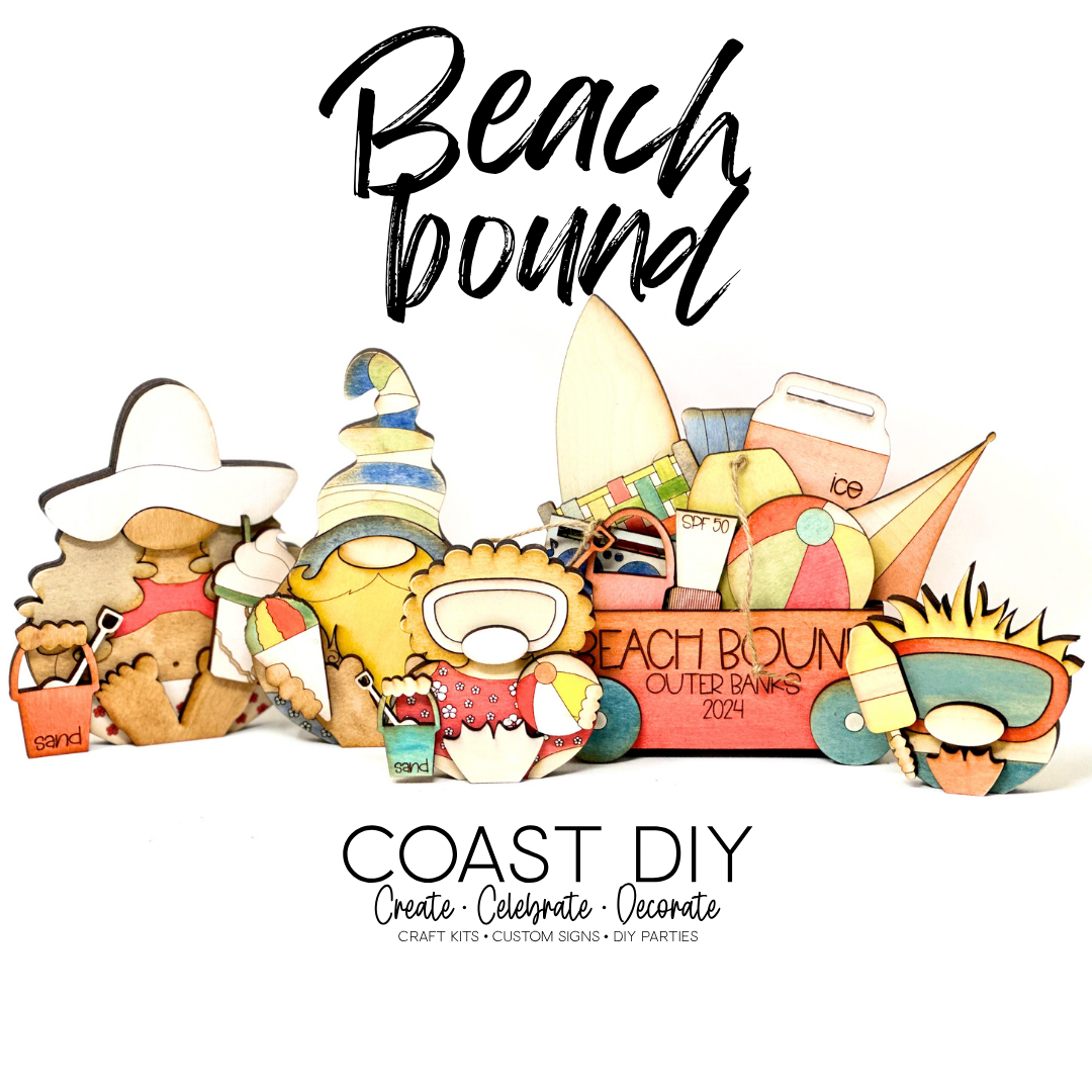 Beach Bound Gnomes Craft Kit