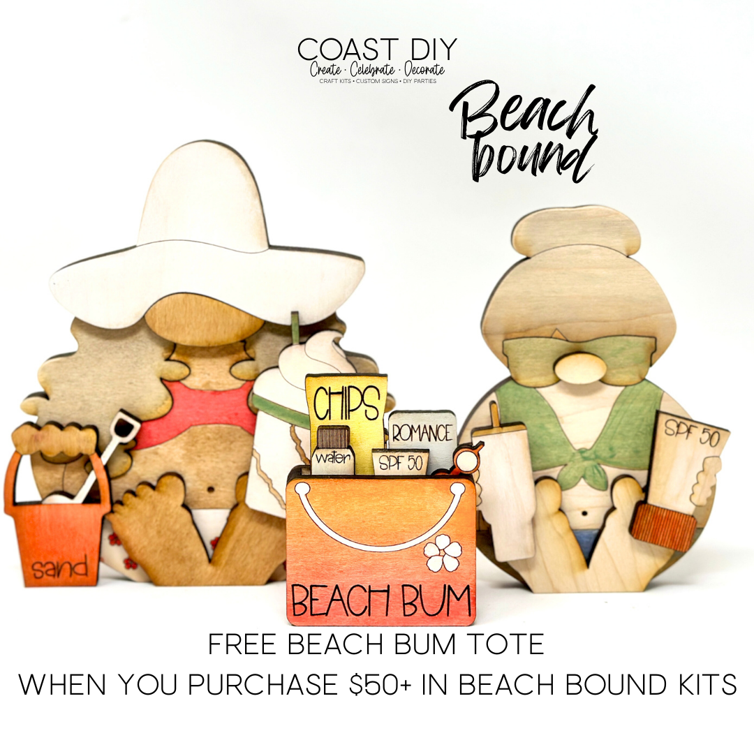 Beach Bound Gnomes Craft Kit