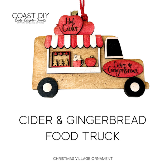 Cider & Gingerbread Ornament