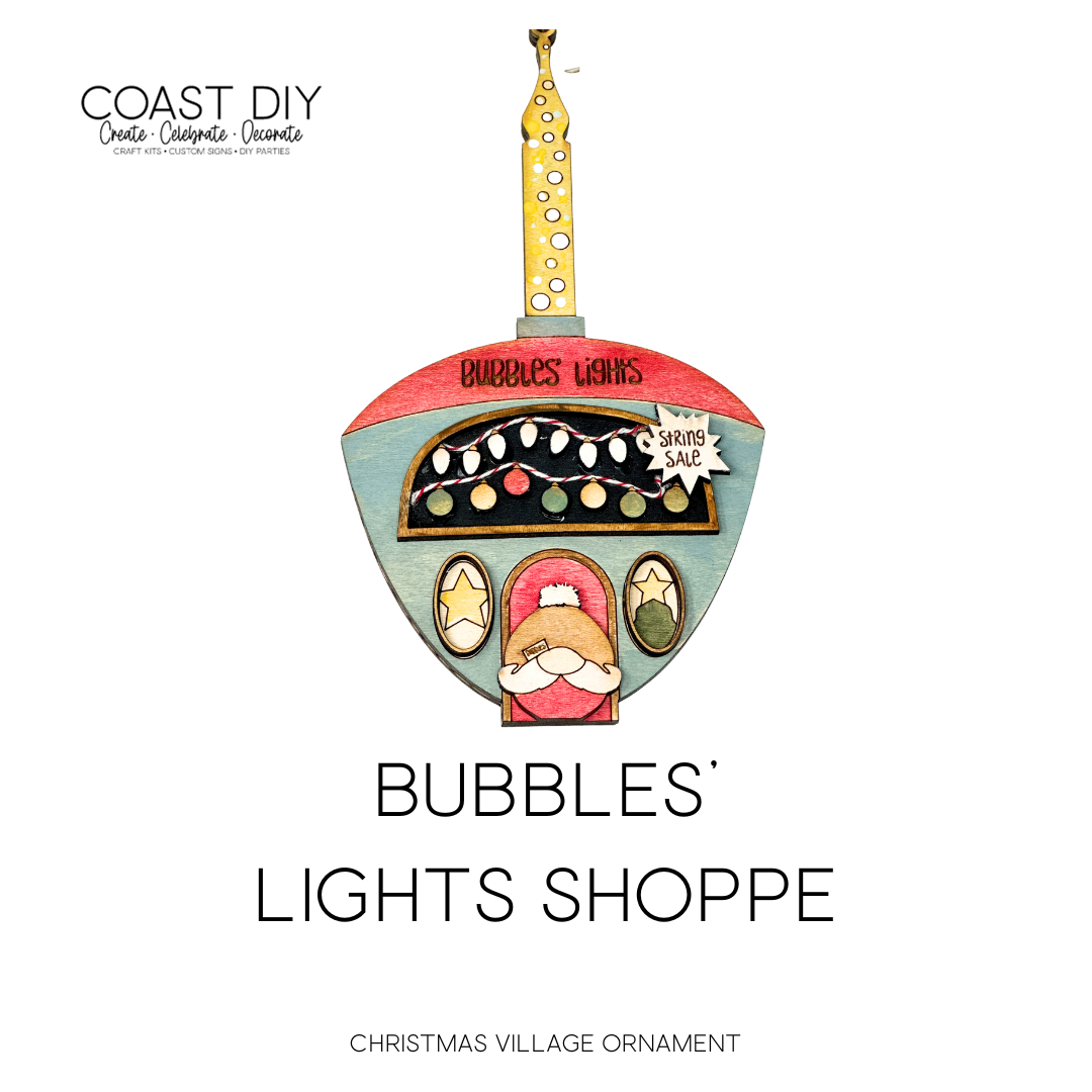Bubbles' Light Shoppe Ornament