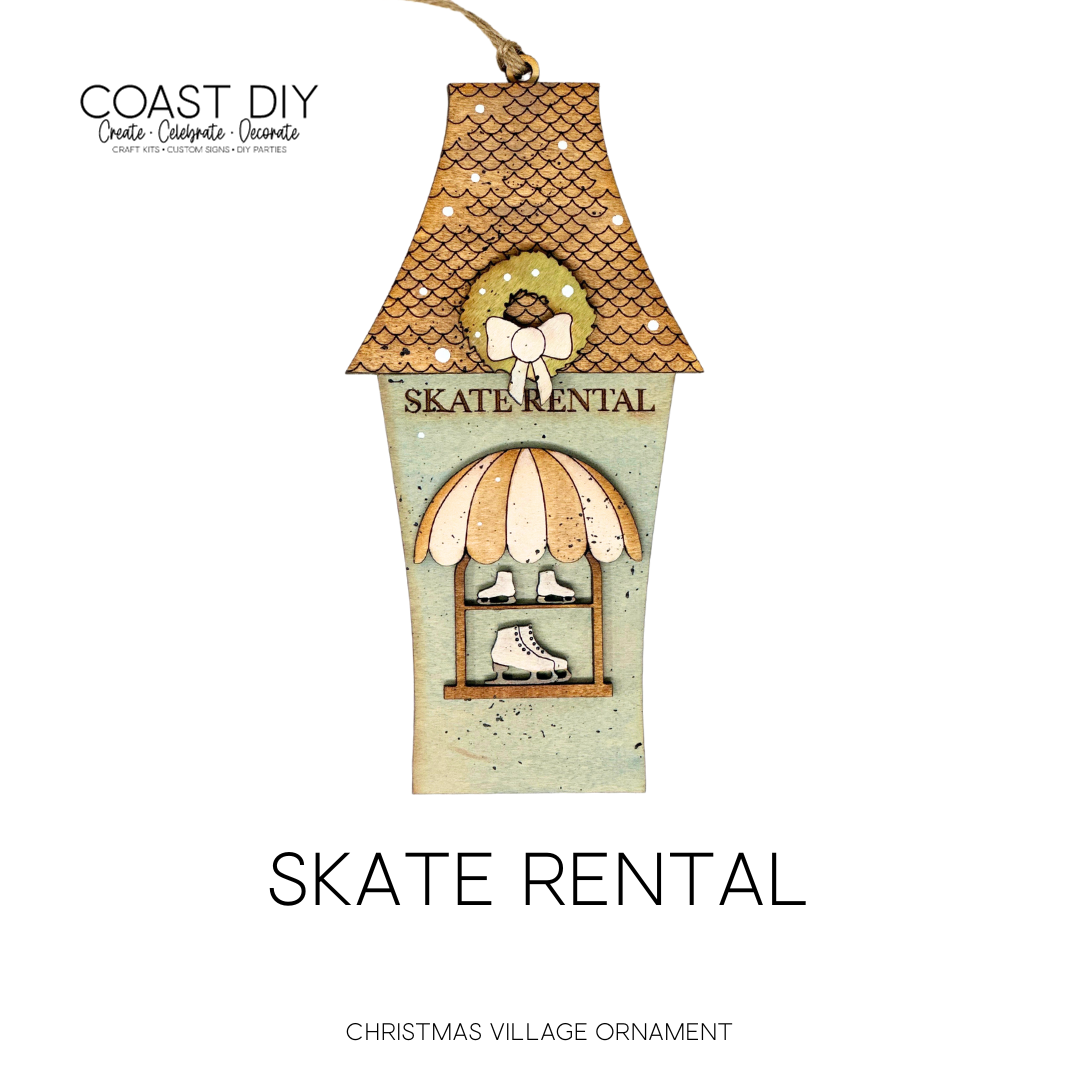 Skate Rental Ornament