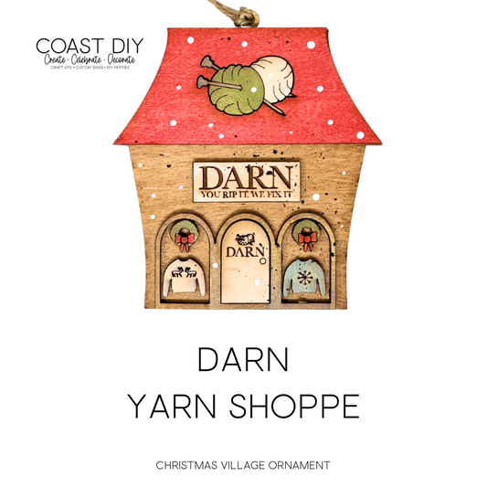 Darn Yarn Shoppe Ornament