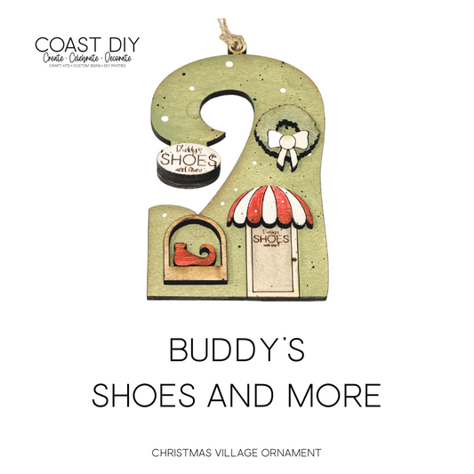 Buddy's Shoes and More Ornament