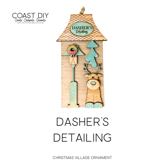 Dasher's Detailing Ornament