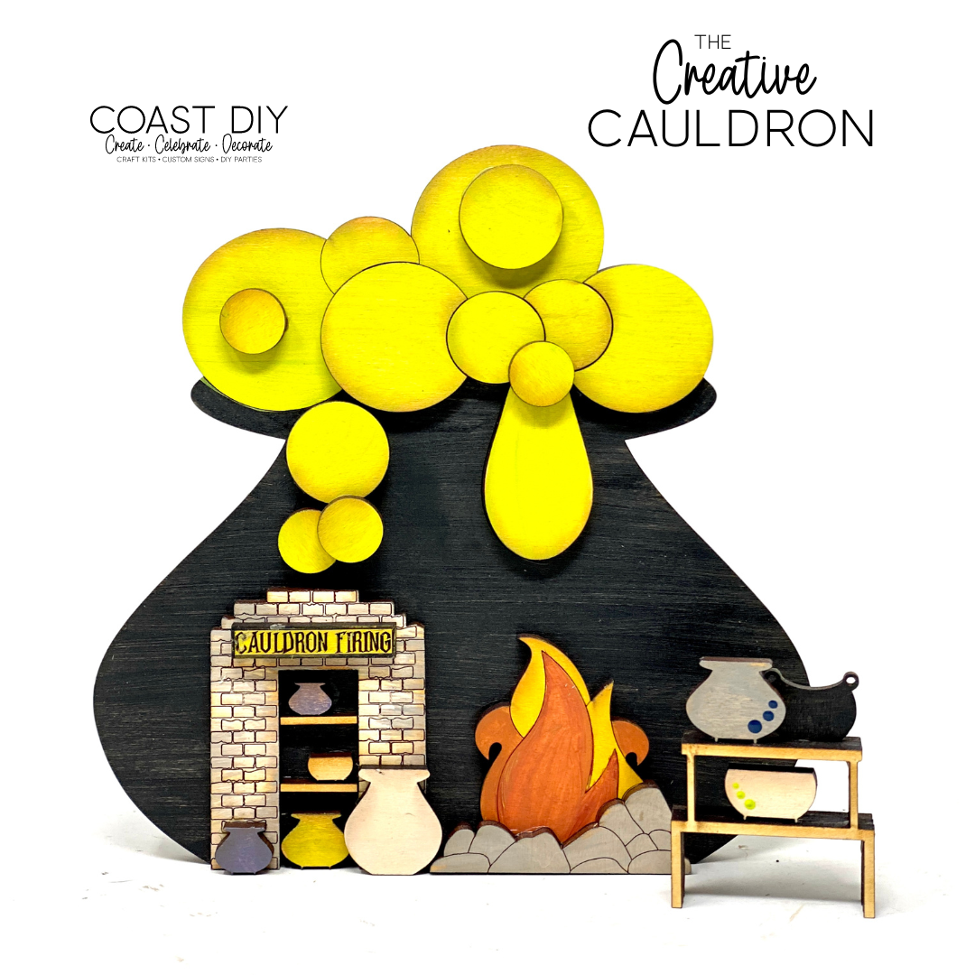 COMPLETE BUNDLE of the entire Spooky Village + Stain kit