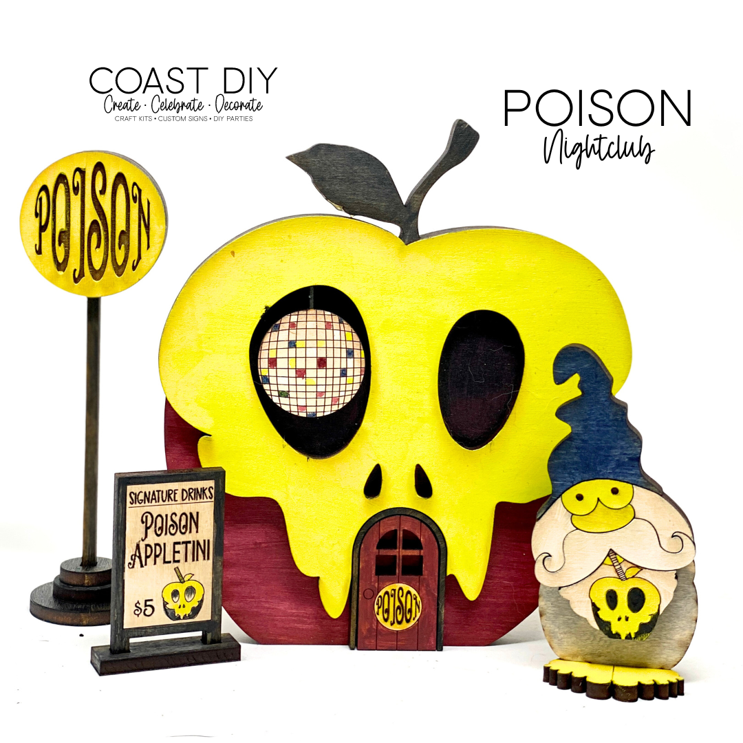 COMPLETE BUNDLE of the entire Spooky Village + Stain kit