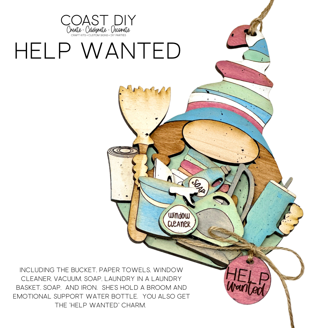 Crafty Gals & Guys Gnome Ornaments Craft Kits