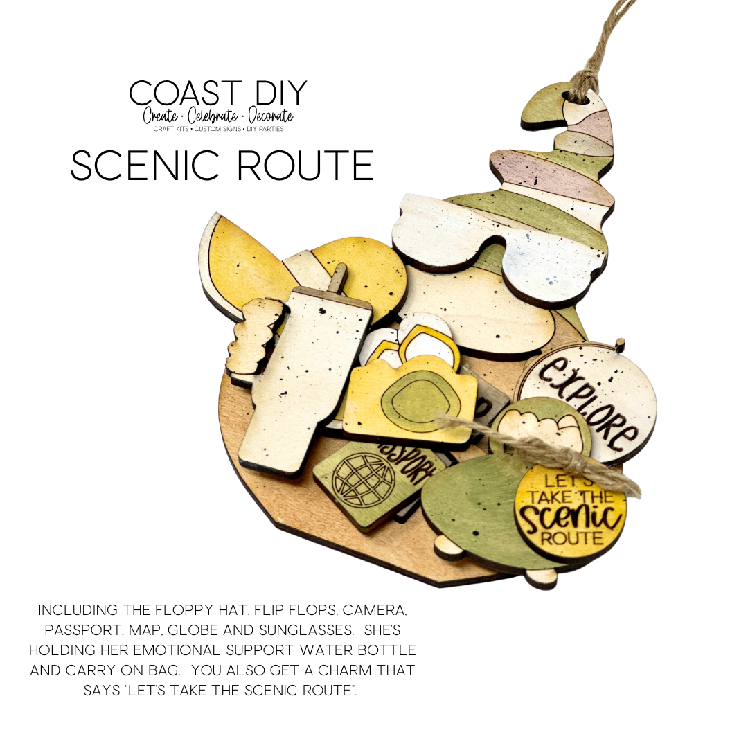 Crafty Gals & Guys Gnome Ornaments Craft Kits