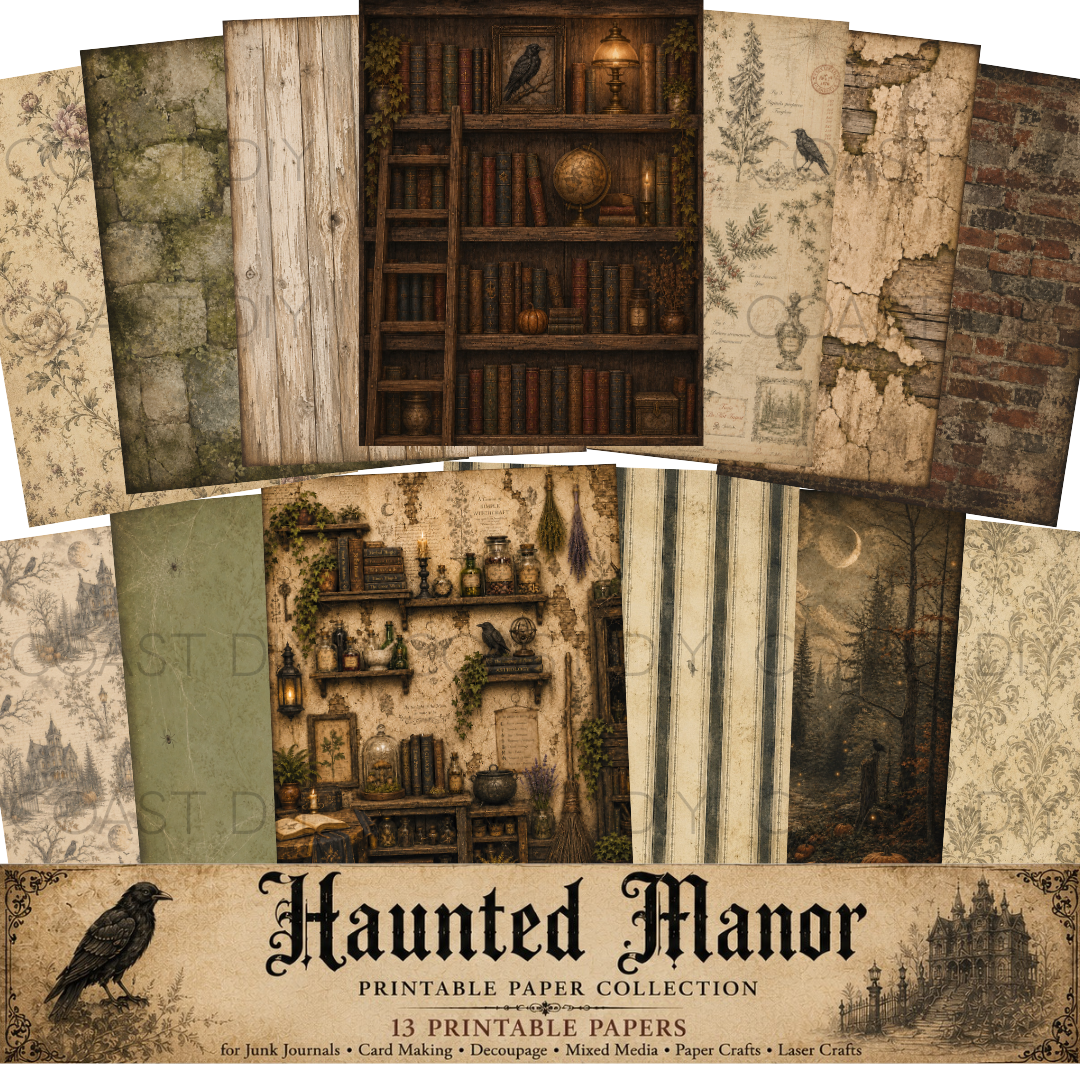 Halloween Printable Paper Collection