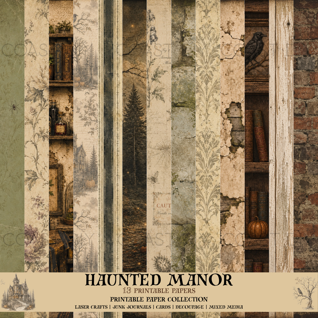 Halloween Printable Paper Collection