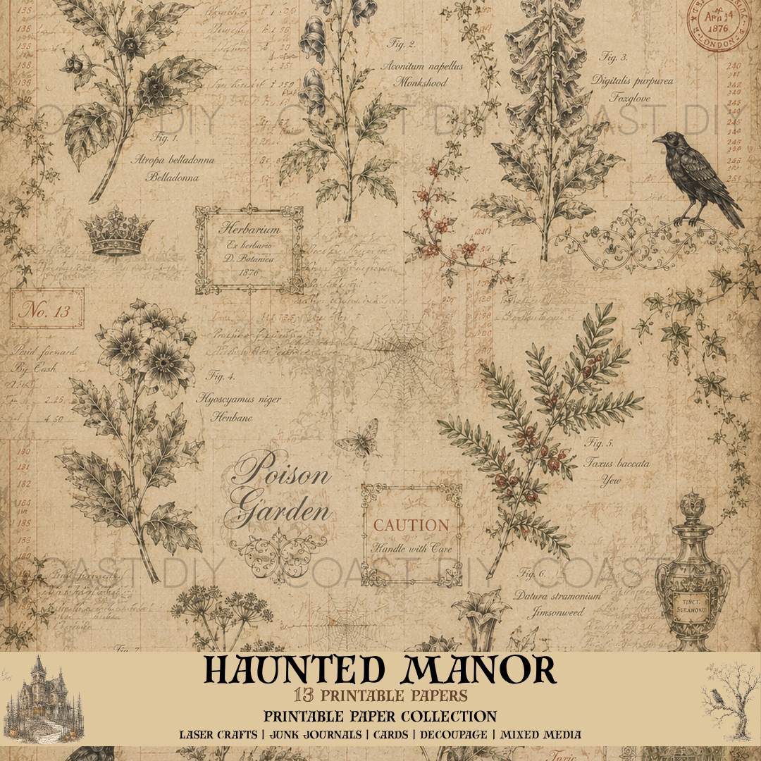 Halloween Printable Paper Collection