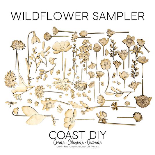 Wildflower Sampler & Stain Kit