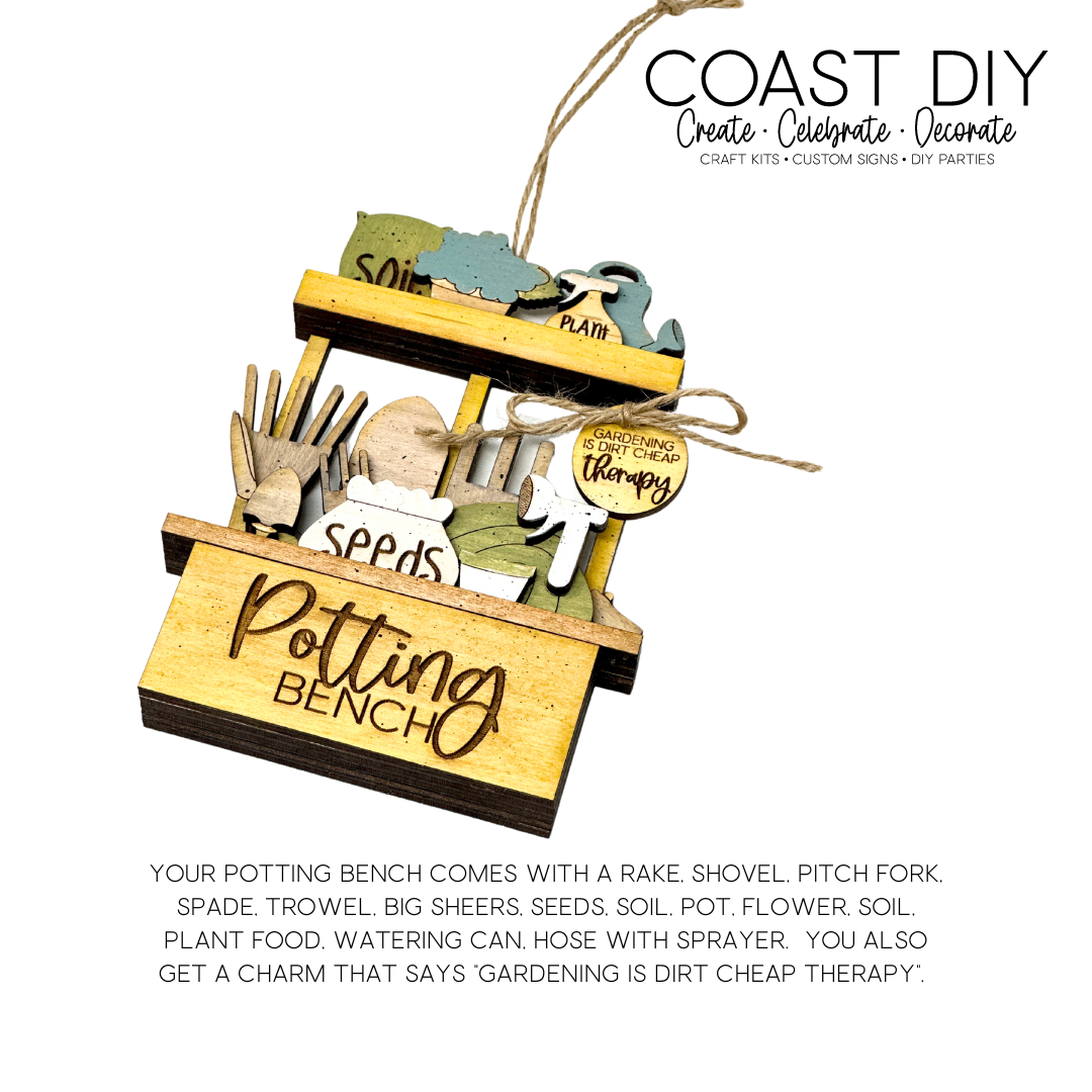 Potting Bench Ornament