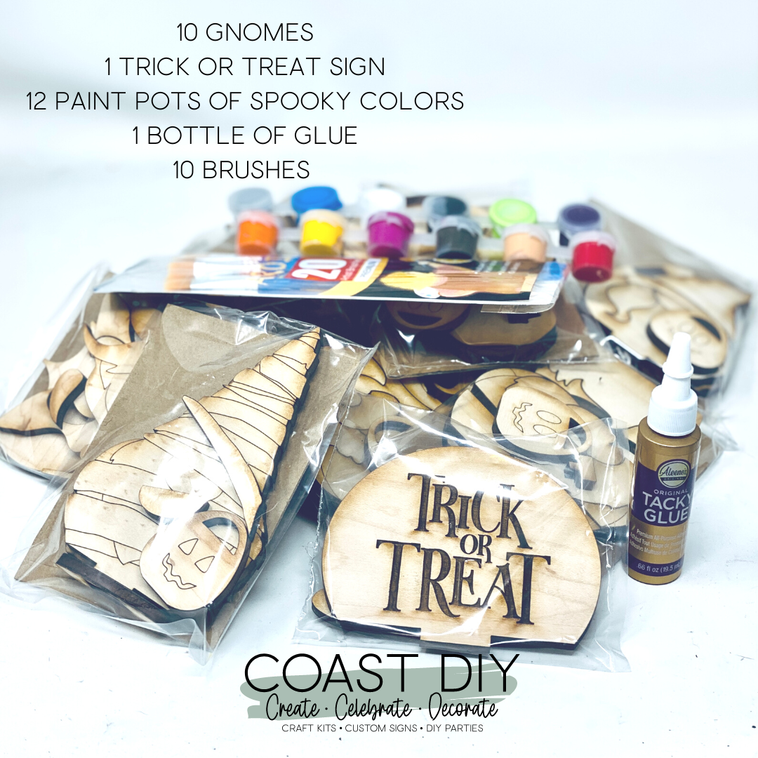 Trick or Treat Gnomes - Party Pack