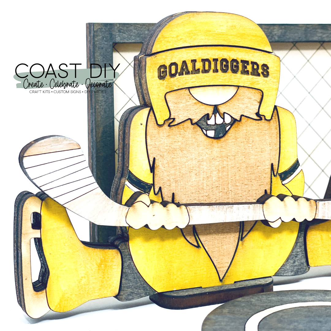 Ice Hockey Craft Kit