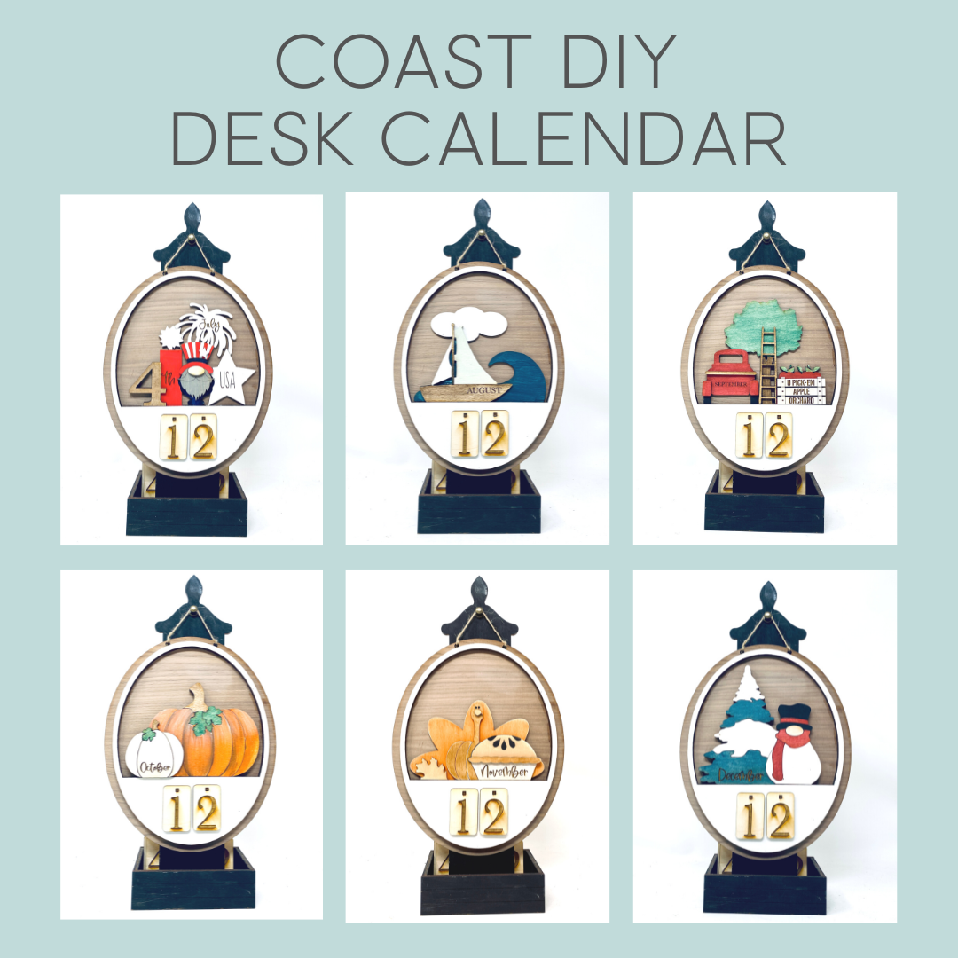 FULL SET - Interchangeable Desk/Hanging Calendar