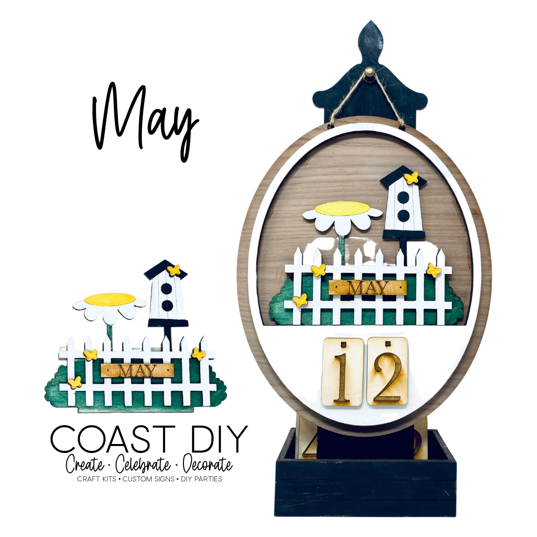 MAY  INSERT -  Desk Calendar