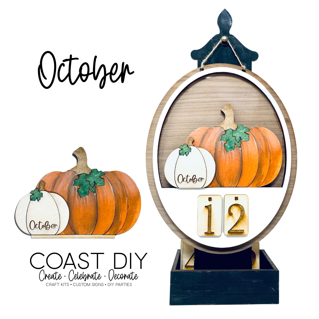 FULL SET - Interchangeable Desk/Hanging Calendar