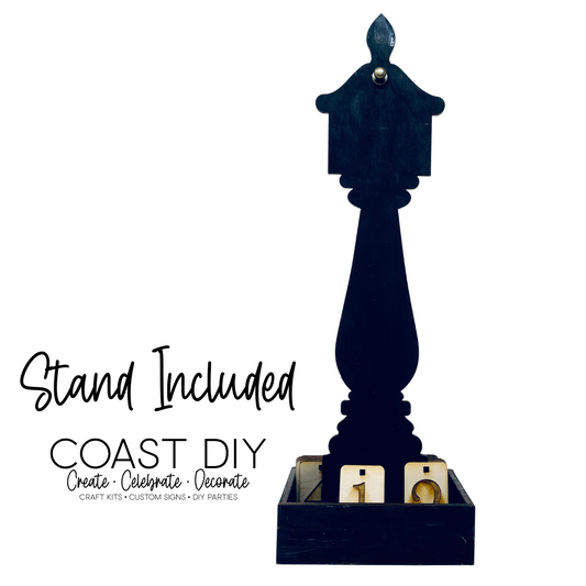 DESK STAND : Interchangeable Desk/Hanging Calendar