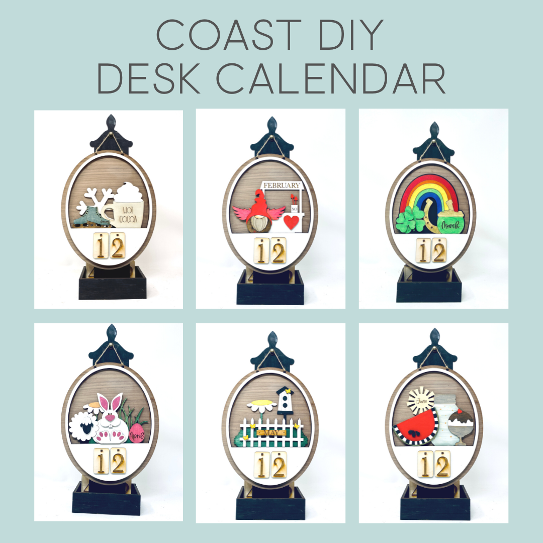 FULL SET - Interchangeable Desk/Hanging Calendar