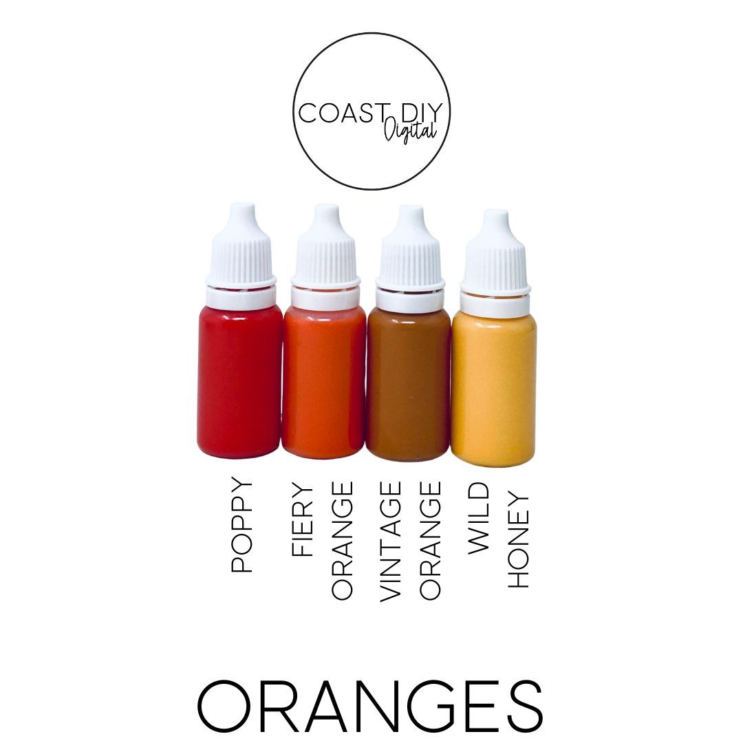 Custom Stain Colors Set of 10