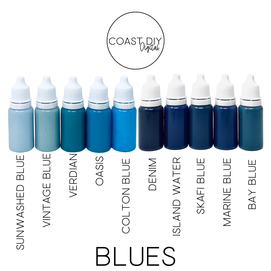 Custom Stain Colors Set of 10