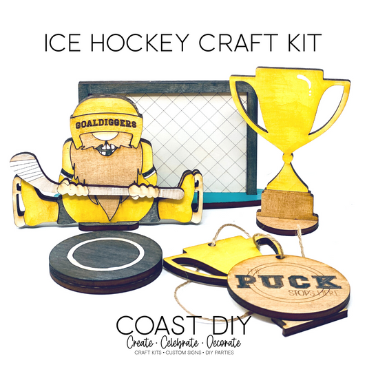 Ice Hockey Craft Kit