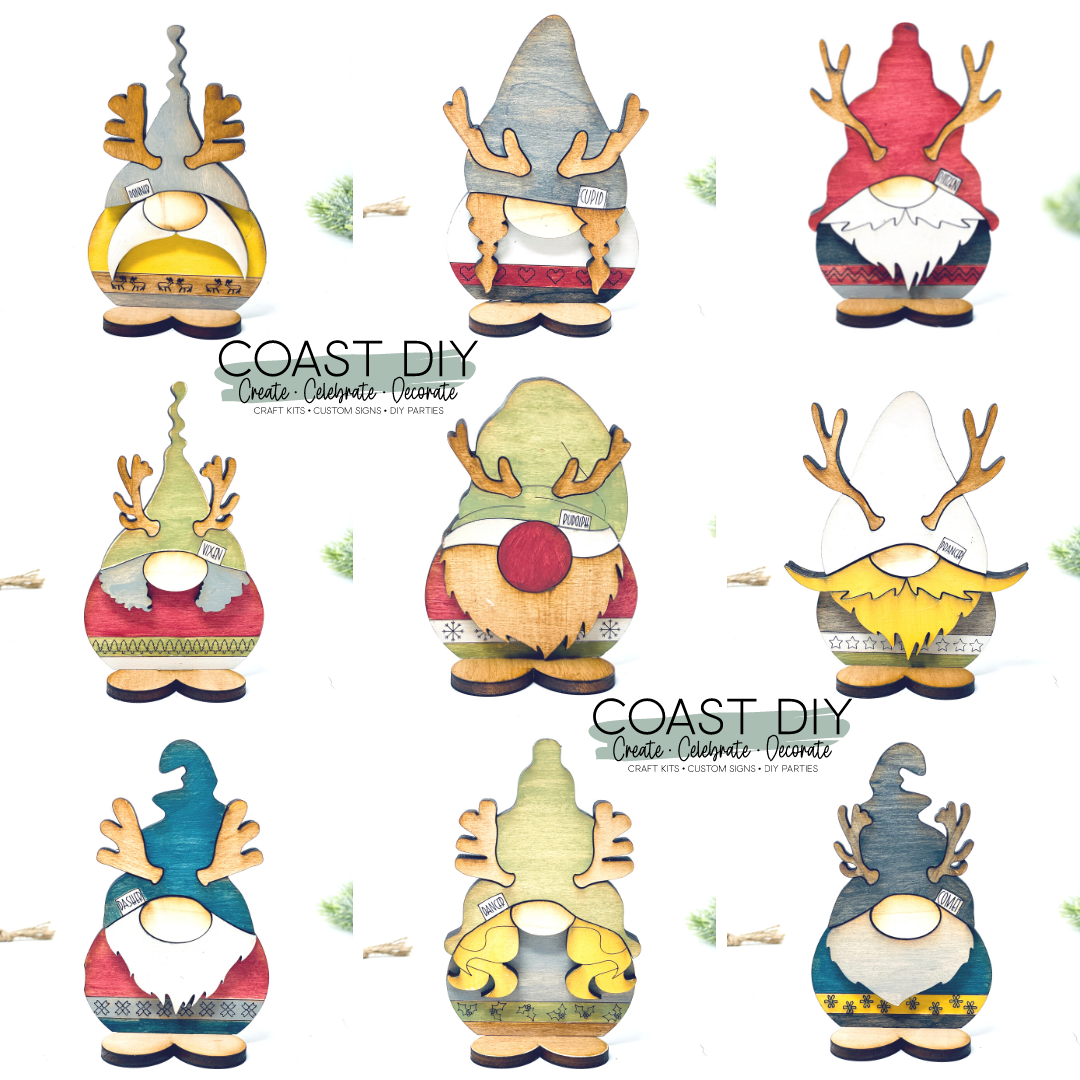 Reindeer Gnomes Party Pack