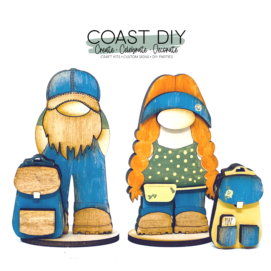 Hiker/Adventure Gnomes DIY Kit