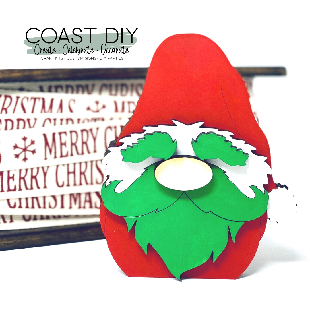 Wooden Sock Gnome Craft Kit