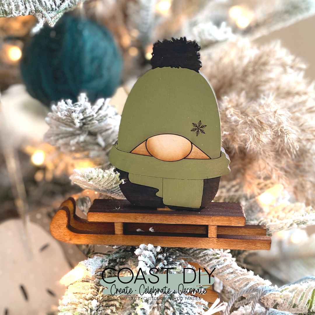 Sled Gnome Craft Kit