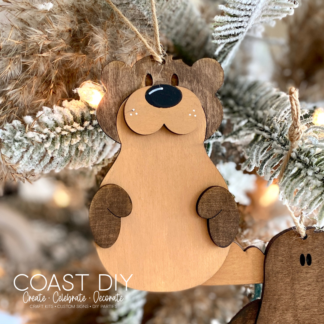 Alaskan Animal Ornaments