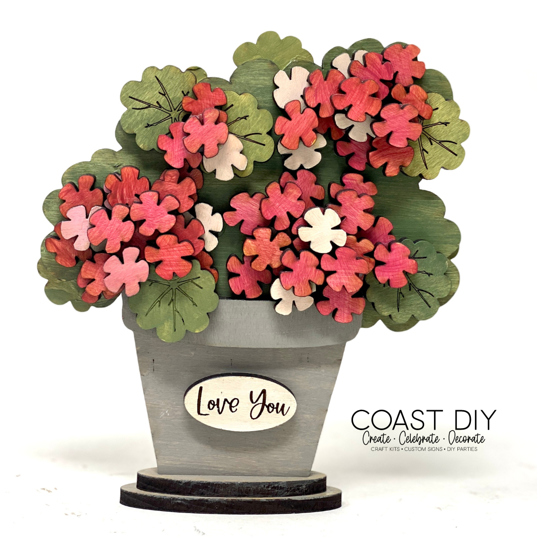 Potted Window Flowers