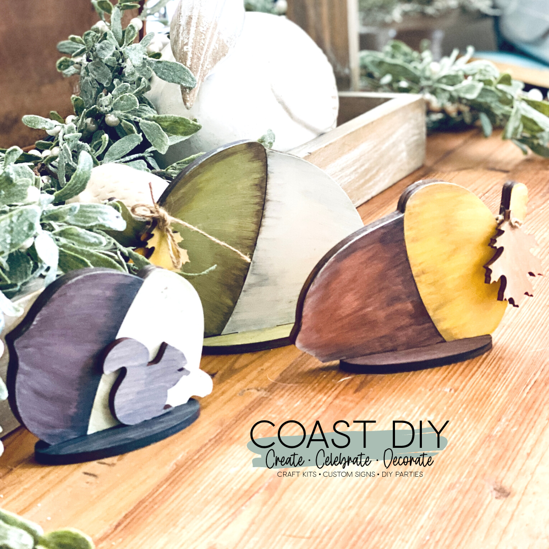 Standing Acorns Craft Kit