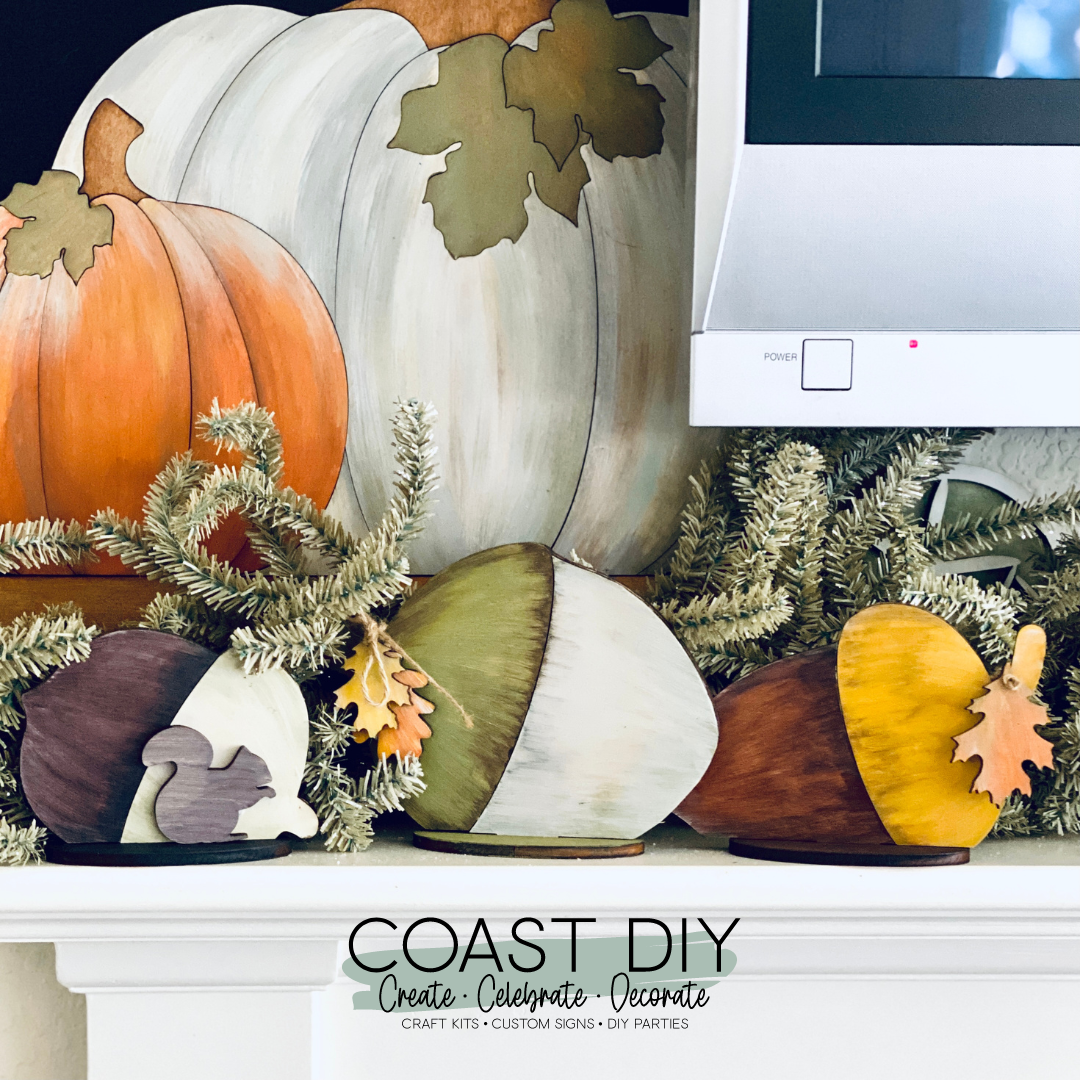 Standing Acorns Craft Kit