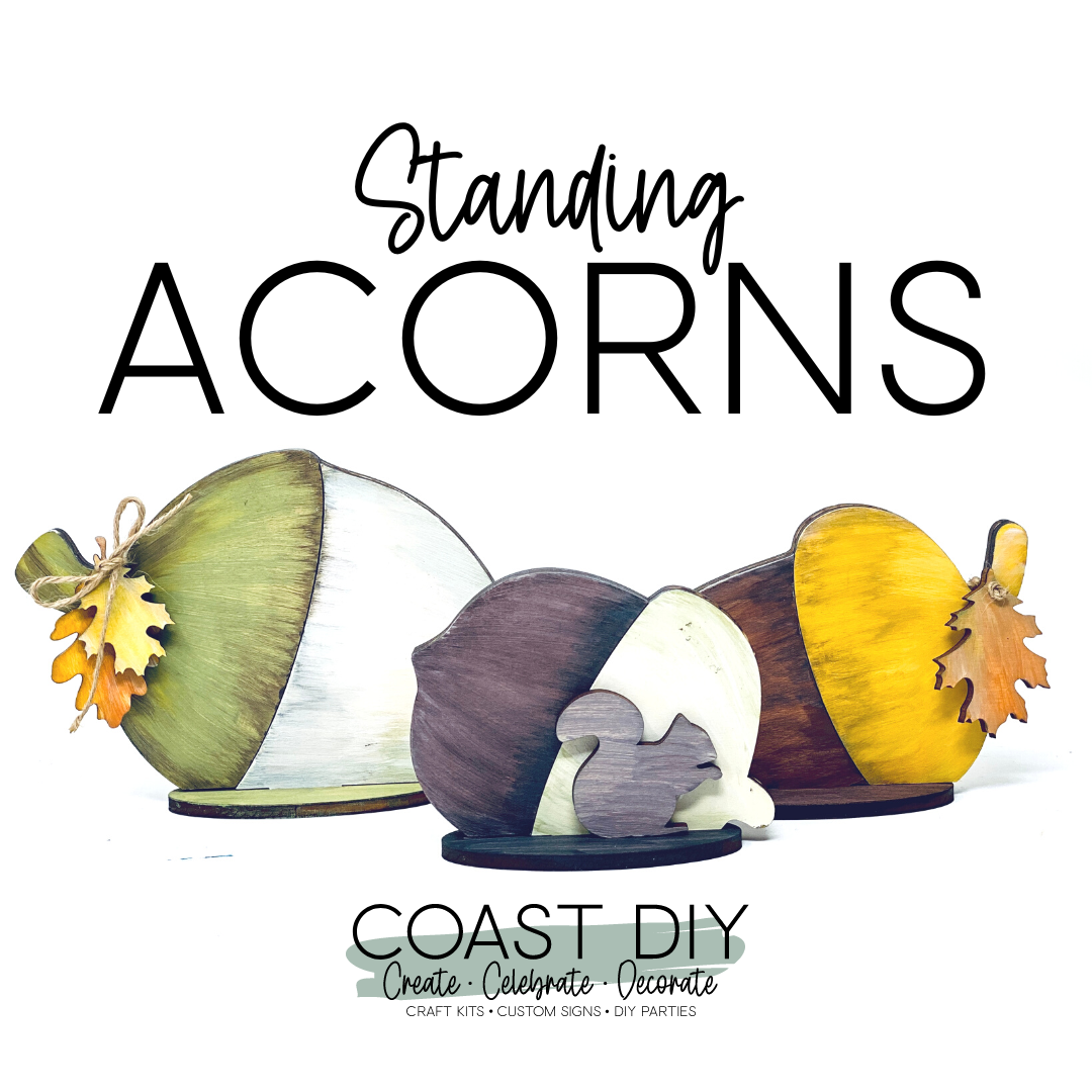 Standing Acorns Craft Kit