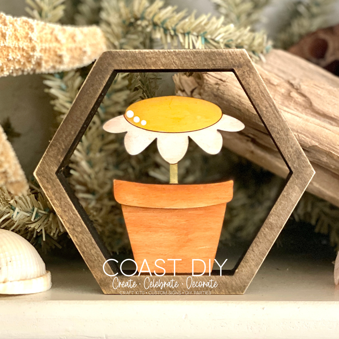 Bee Hives Shelf Sitters