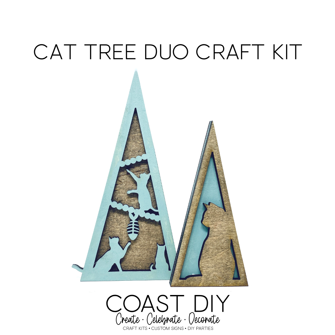 Cat Tree Duo Craft Kit