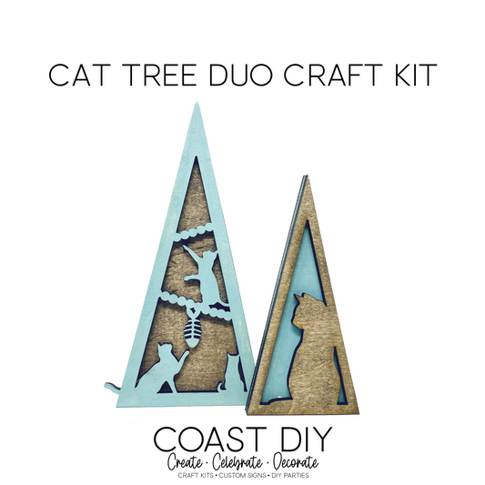 Cat Tree Duo Craft Kit