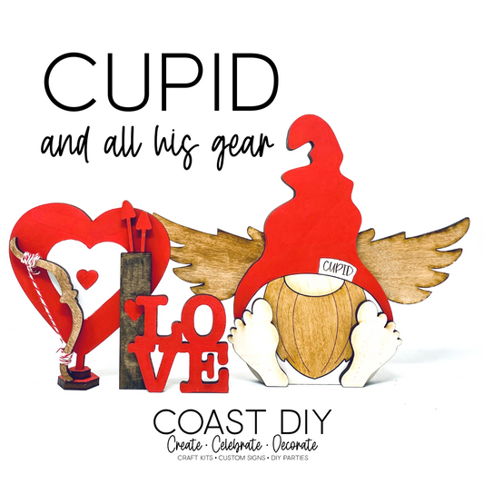 Cupid and all his gear
