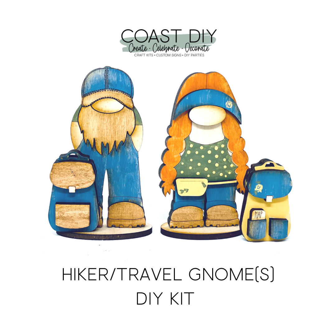 Hiker/Adventure Gnomes DIY Kit