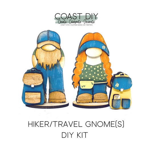 Hiker/Adventure Gnomes DIY Kit