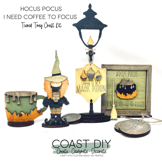 Need Coffee to Focus Witch Craft Kit