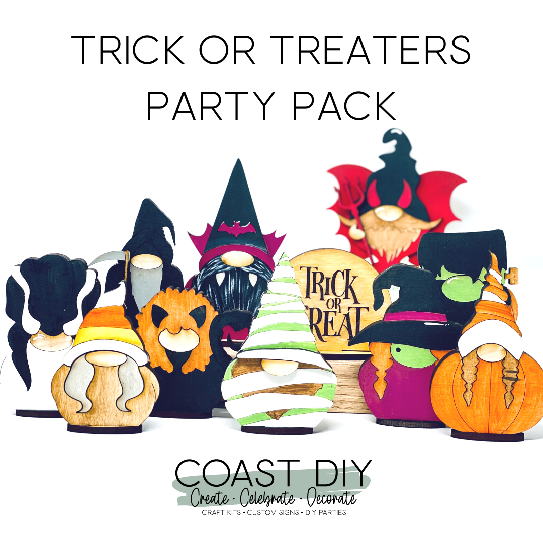 Trick or Treat Gnomes - Party Pack