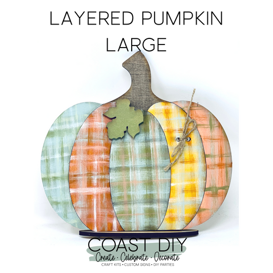 Layered Pumpkin - Large