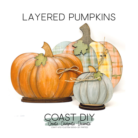 Layered Pumpkins - Full Set