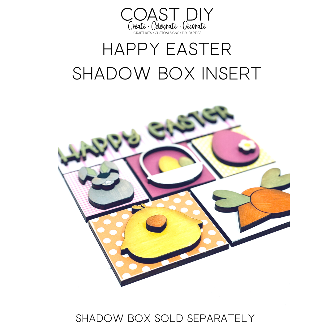 ShadowBox Insert: Happy Easter