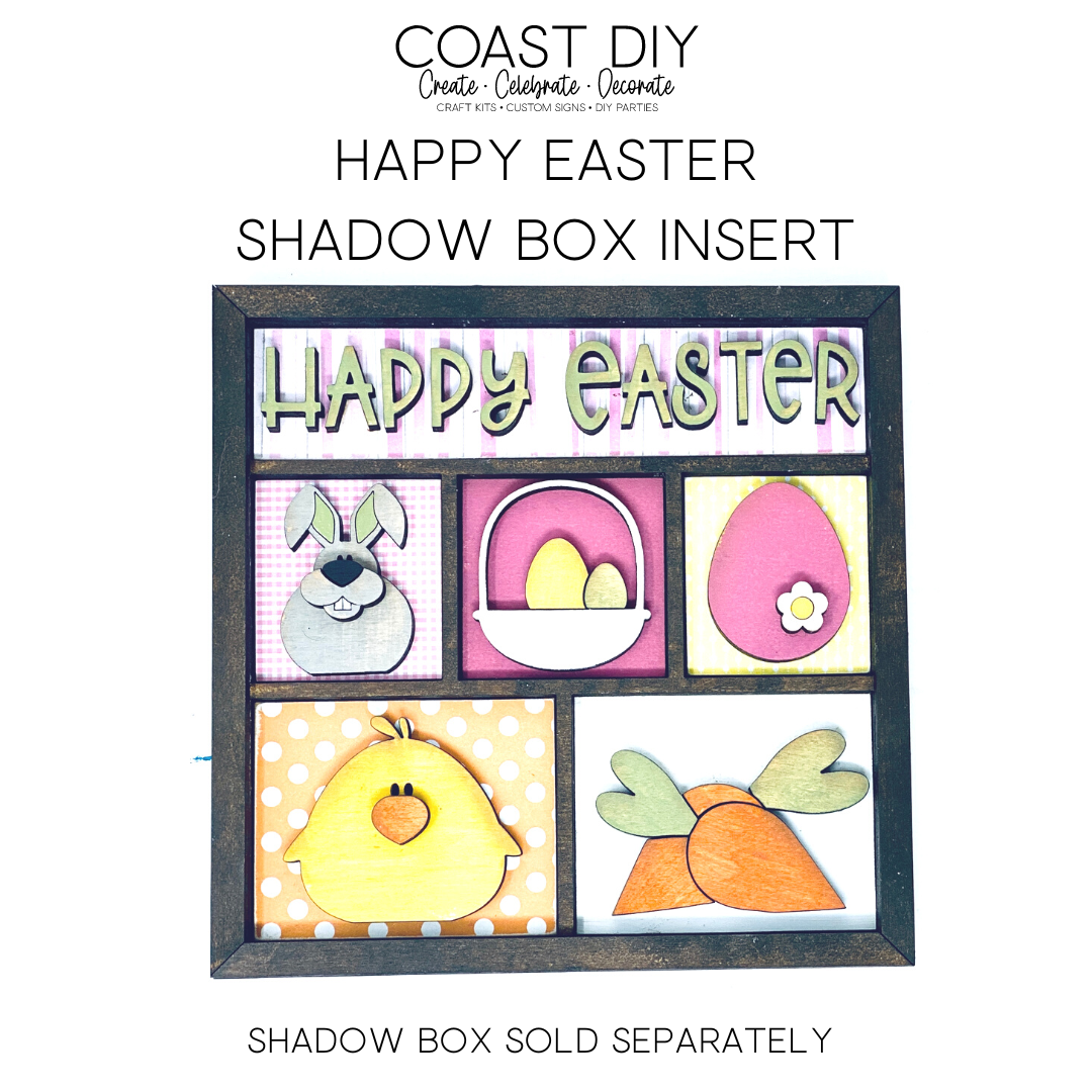 ShadowBox Insert: Happy Easter