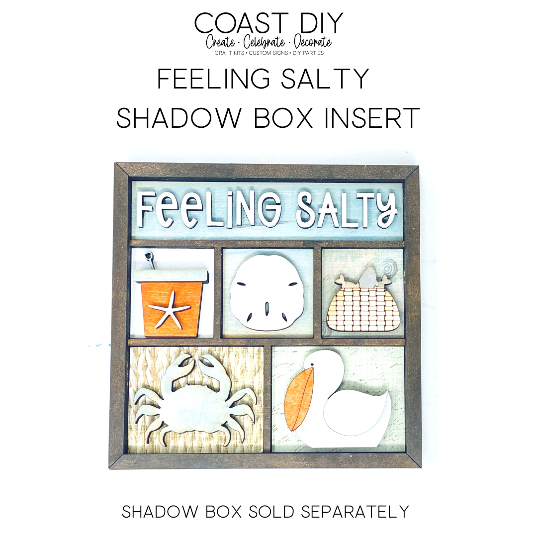 ShadowBox Insert: Feeling Salty