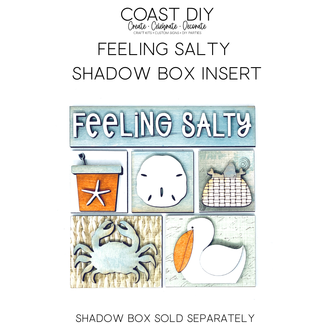 ShadowBox Insert: Feeling Salty